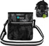 Dog Treat Pouch, Pet Treat Pouch for Training, Dog Walking Bag Holder for Kibbles, Pet Food Toy, Dog Trainer Essentials Supplies, Poop Bag Dispenser, 3 Ways to Wear (Camo Black)