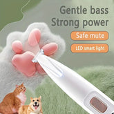Rechargeable Pet Hair Trimmer Kit, Pet Paw Trimmer, Cordless Quiet Dog Trimmer for Grooming with LED Light, Small Dog Grooming Clippers for Dogs & Cats, Pet Grooming Tool,Waterproof, Low Noise Pet Shaver,